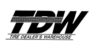 TDW TIRE DEALER'S WAREHOUSE logo