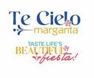 TE CIELO MARGARITA TASTE LIFE'S BEAUTIFUL FIESTA logo