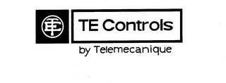 TE CONTROLS; BY TELEMECANIQUE logo