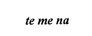 TE ME NA logo
