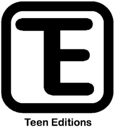 TE TEEN EDITIONS logo