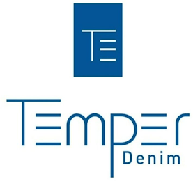 TE TEMPER DENIM logo