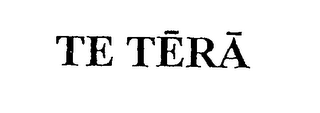 TE TERA logo