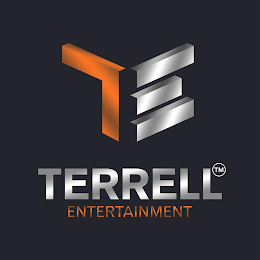TE TERRELL ENTERTAINMENT logo
