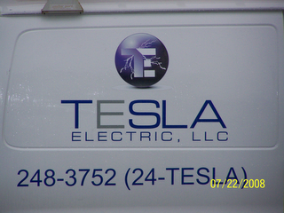 TE TESLA ELECTRIC, LLC 248-3752 (24-TESLA) logo