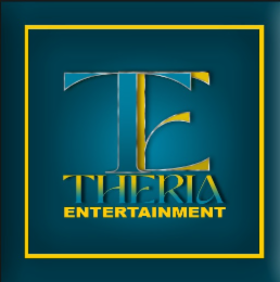 TE,  THERIA ENTERTAINMENT logo