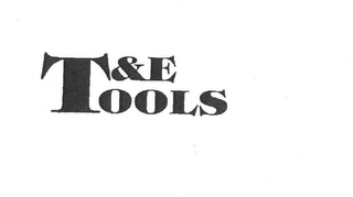 T&E TOOLS logo