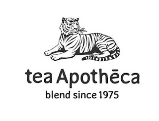 TEA APOTHECA BLEND SINCE 1975 logo