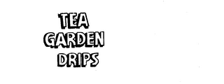 TEA GARDEN DRIPS logo