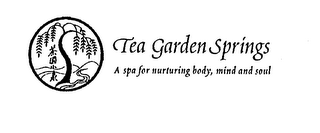 TEA GARDEN SPRINGS A SPA FOR NURTURING BODY, MIND AND SOUL logo