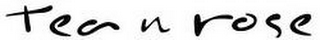 TEA N ROSE logo