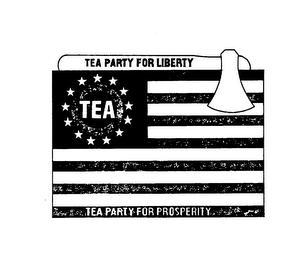 TEA PARTY FOR LIBERTY TEA PARTY FOR PROSPERITY logo