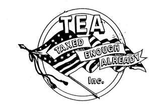 TEA TAXED ENOUGH ALREADY INC. logo