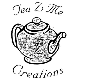 TEA Z ME CREATIONS logo