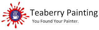 TEABERRY PAINTING YOU FOUND YOUR PAINTER. logo