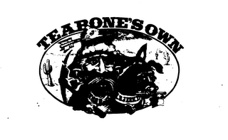 TEABONE'S OWN TEABONE I.B. JERKY logo