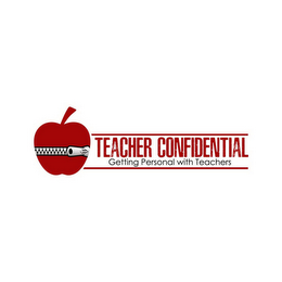 TEACHER CONFIDENTIAL GETTING PERSONAL WITH TEACHERS logo