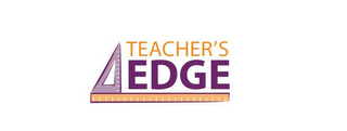 TEACHER'S EDGE logo