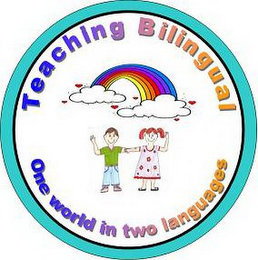 TEACHING BILINGUAL ONE WORLD IN TWO LANGUAGES logo