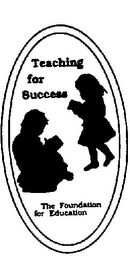 TEACHING FOR SUCCESS THE FOUNDATION FOR EDUCATION logo