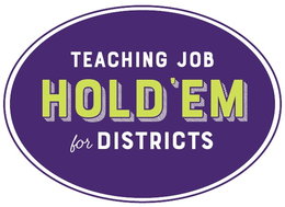 TEACHING JOB HOLD'EM FOR DISTRICTS logo