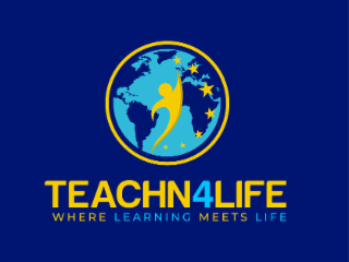 TEACHN4LIFE WHERE LEARNING MEETS LIFE logo