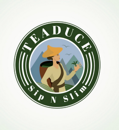 TEADUCE SIP N SLIM logo