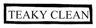 TEAKY CLEAN logo