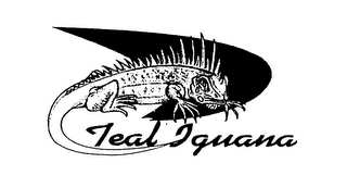 TEAL IGUANA logo
