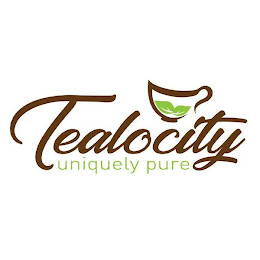 TEALOCITY UNIQUELY PURE logo