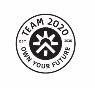TEAM 2020 EST. 2020 OWN YOUR FUTURE logo