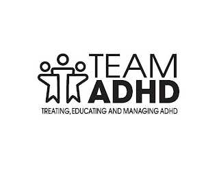 TEAM ADHD TREATING, EDUCATING AND MANAGING ADHD logo