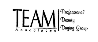 TEAM ASSOCIATES PROFESSIONAL BEAUTY BUYING GROUP logo