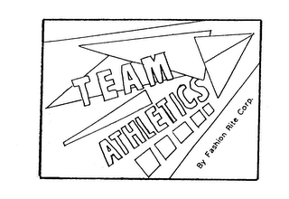 TEAM ATHLETICS BY FASHION RITE CORP. logo