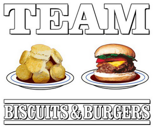 TEAM BISCUITS & BURGERS logo