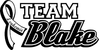 TEAM BLAKE LEUKEMIA logo