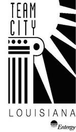 TEAM CITY LOUISIANA ENTERGY logo