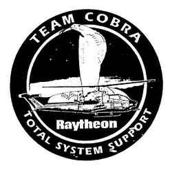 TEAM COBRA RAYTHEON TOTAL SYSTEM SUPPORT logo