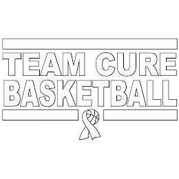 TEAM CURE BASKETBALL logo