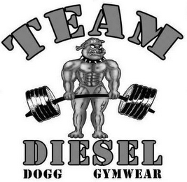 TEAM DIESEL DOGG GYMWEAR logo