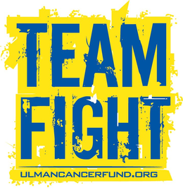 TEAM FIGHT ULMANCANCERFUND.ORG logo