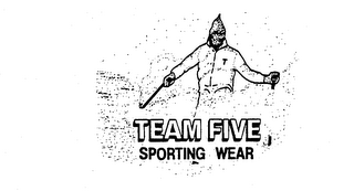 TEAM FIVE SPORTING WEAR logo