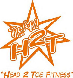 TEAM H2T "HEAD 2 TOE FITNESS" logo