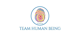TEAM HUMAN BEING EST. 2M YEARS AGO logo