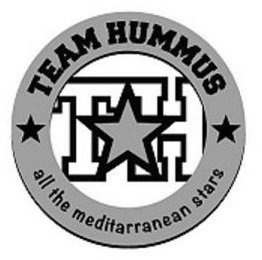 TEAM HUMMUS TH ALL THE MEDITARRANEAN STARS logo