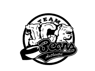 TEAM ICE BEANS AUTHENTIC logo