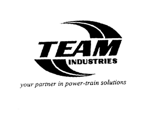 TEAM INDUSTRIES YOUR PARTNER IN POWER-TRAIN SOLUTIONS logo