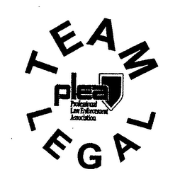 TEAM LEGAL PLEA PROFESSIONAL LAW ENFORCEMENT ASSOCIATION logo