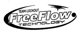 TEAM LOCKOUT FREEFLOW TECHNOLOGY logo