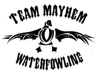 TEAM MAYHEM WATERFOWLING logo